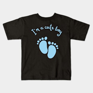 I’m a cute boy Kids T-Shirt